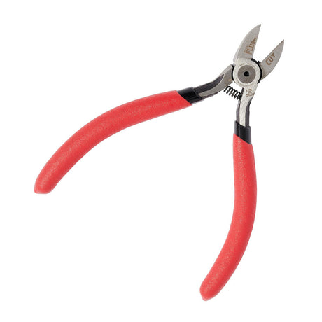 FastCap Micro Flush Cut Trimmers showcasing rounded flush side cutting surface for precise trimming in tight spots