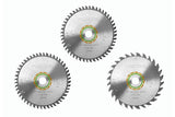 Festool 160mm Wood Cutting Circular Saw Blade Set, Pack of 3 in packaging