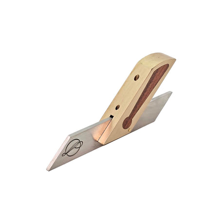 Ironbark Toolworks Mitre Gauge Brass Mulga Inlay - Premium Australian woodworking tool with precise angles