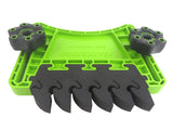 BOW Products FeatherPRO Featherboard Safety System with EVA Feathers in use