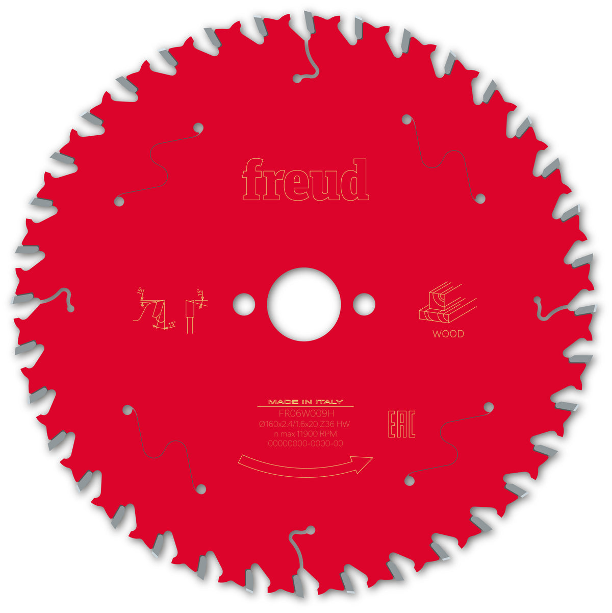 Freud 160 x 20 x 2.2 Circular Saw Blades suits Handheld and Plunge Power Saws