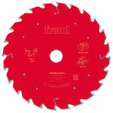 Freud 165 x 20 x 1.5 Thin Kerf Circular Saw Blades suits Cordless Handheld Power Saws