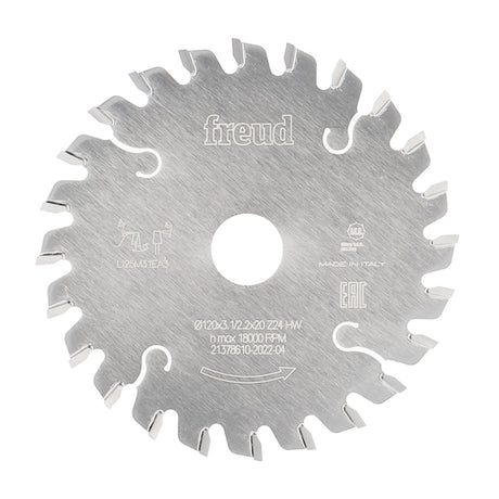 Freud 120mm Conical Scoring Saw Blade for Horizontal Panel Sizing - Australian Woodworking Tools Store
