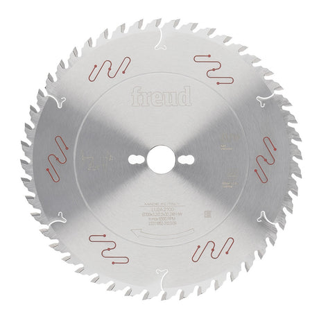 Freud Industrial General Purpose Saw Blade 300mm - Close-up view of micro-grain carbide tooth design