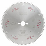 Freud 300mm Plastic Cut Off Saw Blade with Micro-Grain Carbide - Close-up view