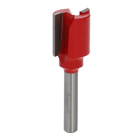 Freud 1/4in Shank Double Flute Straight Router Bit in action