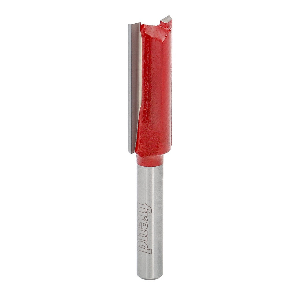 Freud Straight Router Bit 1/4in Shank, Double Flute Detail View