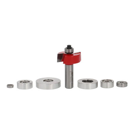 Freud Rabbet Moulding Set showing different depth options for versatile woodworking projects
