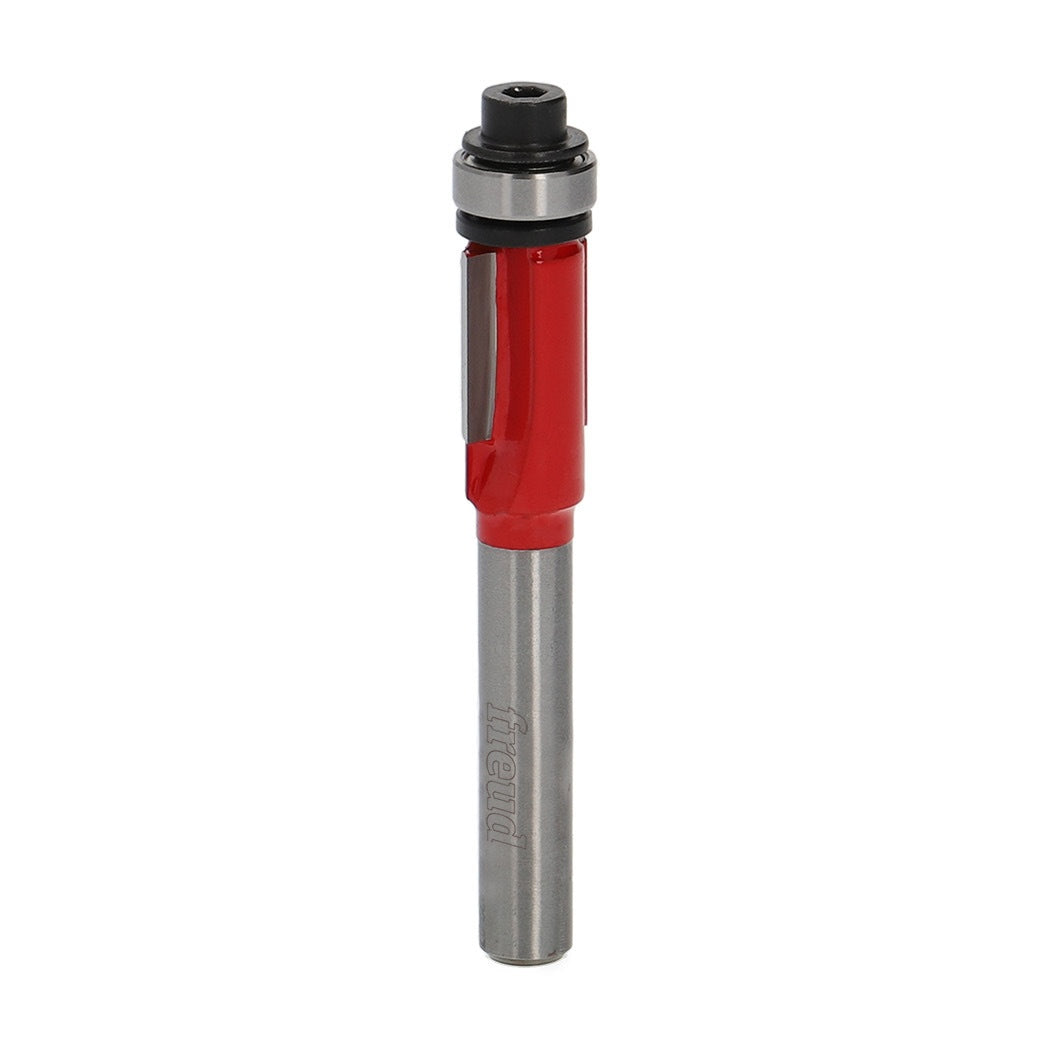 Freud Flush Trim Router Bits 1/4in Shank in action on wood surface