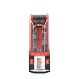 Freud Triple-Blade Flush Trim Router Bit with Carbide Tips - 1/2in Shank, Three-Flute Design for Fast, Superior Cutting & Finish