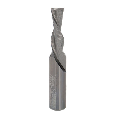 Freud Industrial Twin-Flute Spiral Downcut CNC Router Bits, 1/2in Shank, Solid Carbide, Right Hand Cut, General Purpose Routing