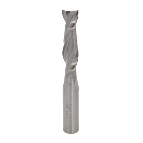 Freud Industrial Twin-Flute Spiral Upcut CNC Router Bits in operation