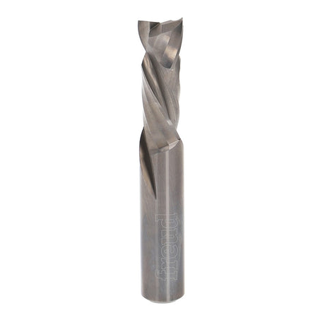 Freud Industrial Twin-Flute Spiral Compression CNC Router Bit showcasing 29mm cutting height and 10mm shank