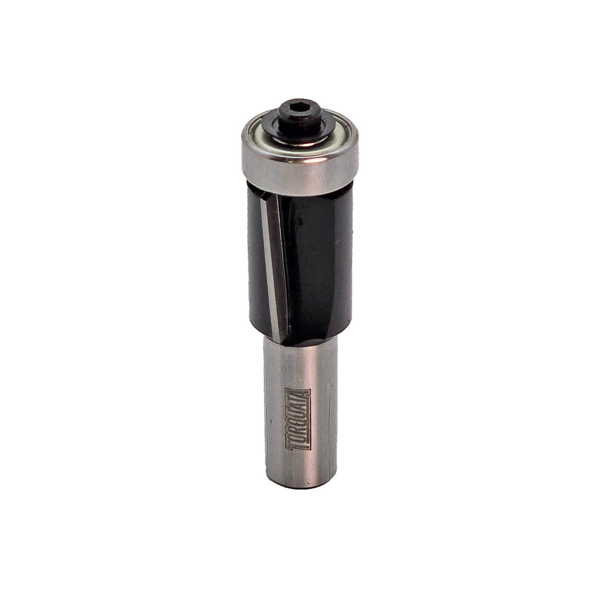 Heavy-duty 1/2in shank Flush Cut Router Bit by Torquata, ideal for smooth finishes and precise trimming in woodworking