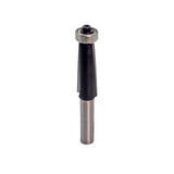 Torquata Long Heavy-Duty Flush Cut Router Bit showing sharp cutting edges and sturdy build