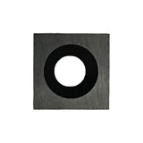 Torquata 50mm Dual-Bearing Spiral Flush Trim Carbide Insert Router Bit & Replacement Cutters 1/2in Shank