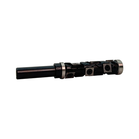 Torquata Dual-Bearing Spiral Flush Trim Carbide Insert Router Bits 1/2in Shank