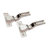 Salice Full Inlay Euro Hinge & Mounting Plate Pair