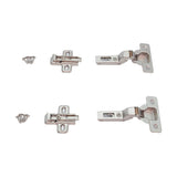Salice Full Inlay Euro Hinge & Mounting Plate Pair
