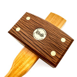 Harold & Saxon Carpenters Mallet with Crows Ash Handle, Australian made workshop essential crafted from desert hardwoods