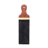 Harold & Saxon Honing Strop with Tasmanian Blackwood backing and Murray Grey Calf hide leather