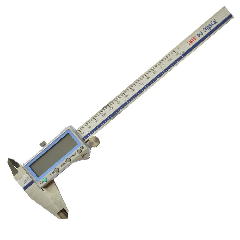 iGaging OriginCal Smart Wireless Calipers 300mm - Bluetooth enabled precision tool for CAD and precise measurements in metric & imperial scales