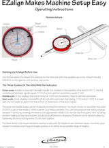 iGaging EZ-Align Dial Indicator for precise table saw alignment