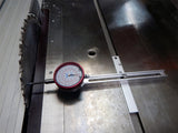 iGaging EZ-Align Dial Indicator Table Saw Alignment System in use at an Australian woodworking store