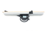 iGaging EZ Digital Mitre Gauge with 610mm Fence - Close-up view of digital display showing angle measurements