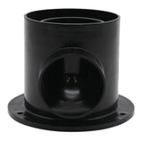 Sherwood Dust Outlet for Router Tables, dual airflow fitting for dust enclosure and fence adaptor extraction