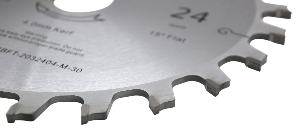 Torquata 203mm Circular Saw Blade, 4mm Kerf, Flat Top Design, Woodworking Tool