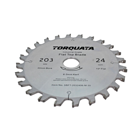 Torquata 203mm Diameter 30mm Bore 6mm Kerf Circular Saw Blade in action