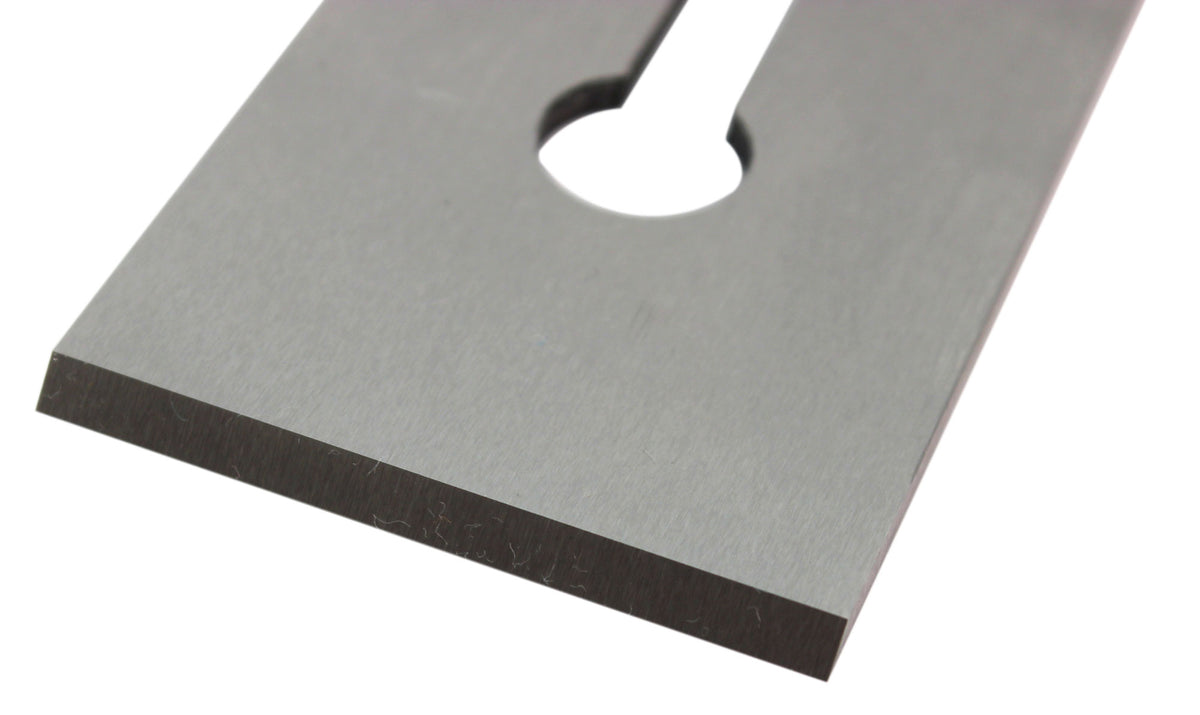 Luban 50 Degree Bevel Blade for No. 62 Low Angle Jack Plane in use on wood surface