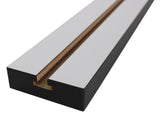 Sherwood sacrificial sub-fences for 27in router table set of two, made from MDF, melamine, and UHMW polyethylene