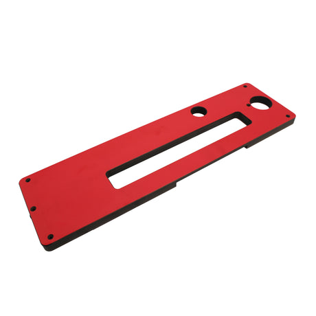 Sherwood Dado Insert Plate installed on SWJS-1254 Job Site Saw spindle