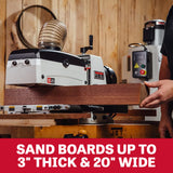 JET Tools 10in Benchtop Drum Sander 1HP Variable Speed