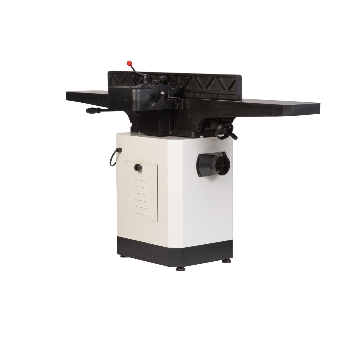 JET Tools 8in Jointer Black Edition with Cabinet Stand Helical Cutterhead