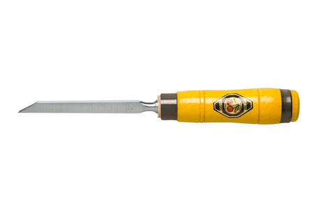 Kirschen Two Cherries Mortise Chisel with Heavy-Duty Wooden Handle side view