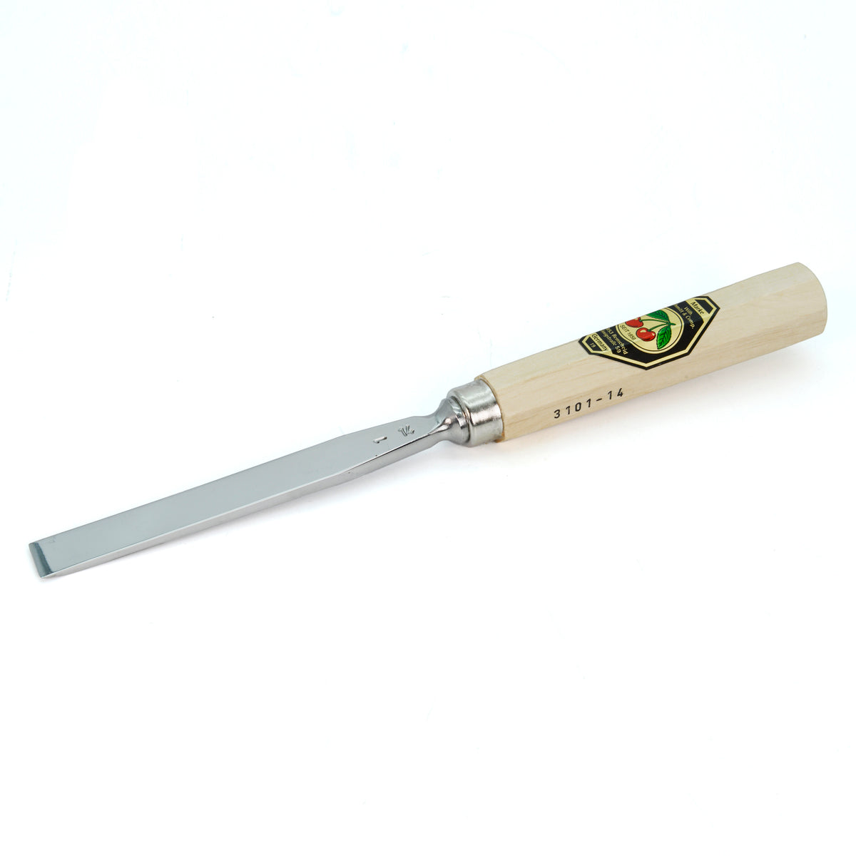 Kirschen Two Cherries Carving Tool Flat Chisel 14mm front