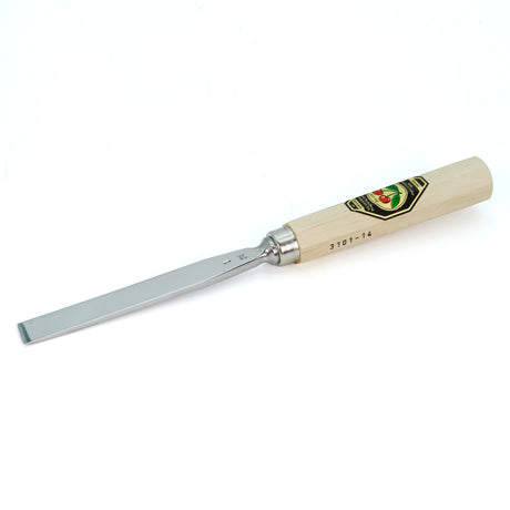 Kirschen Two Cherries Carving Tool Flat Chisel 14mm front