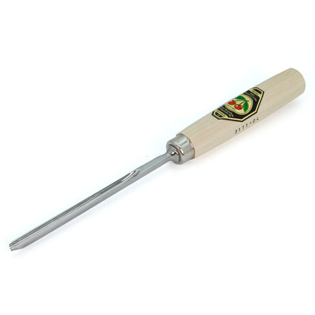 Kirschen Two Cherries Carving Tool Long #11 Gouge 4mm front