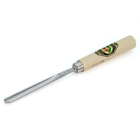 Kirschen Two Cherries Carving Tool Long #11 Gouge 6mm front