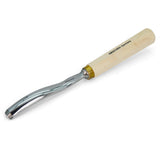 Kirschen Two Cherries Carving Tool Long Blade #9 Long Bent Gouge 14mm back