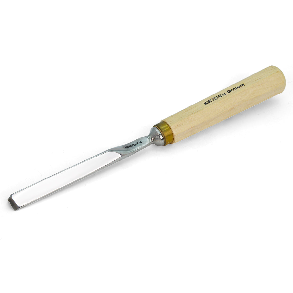 Kirschen Two Cherries Carving Tool #39 Straight V-Chisel 75 degrees 12mm back