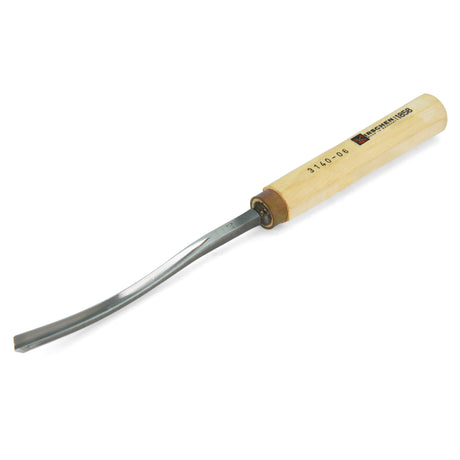 Kirschen Two Cherries Carving Tool #39 Curved V-Chisel 75 degrees 6mm front