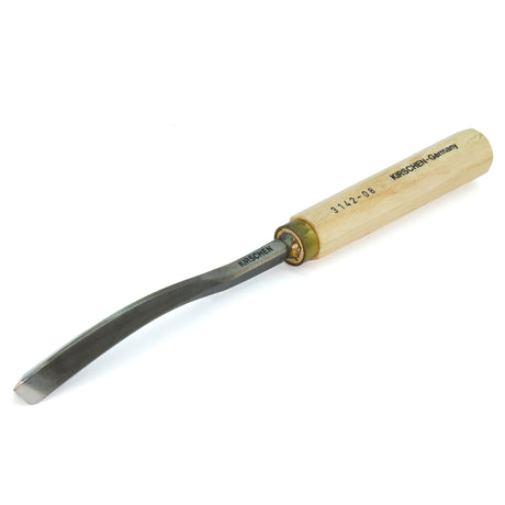 Kirschen Two Cherries Carving Tool #41 Curved V-Chisel 60 degrees 8mm back