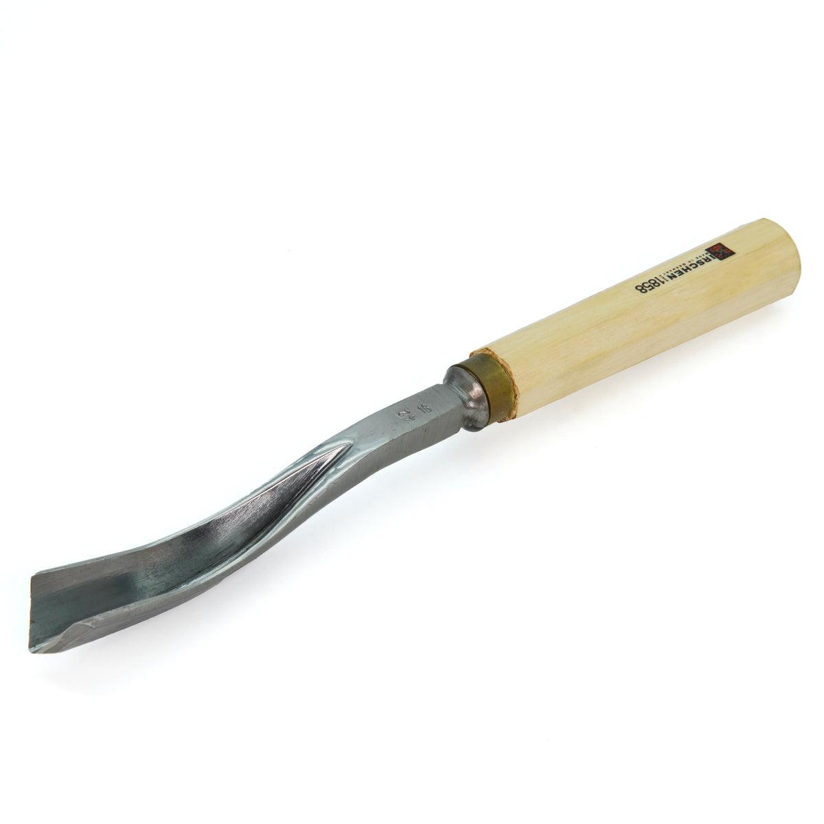 Kirschen Two Cherries Carving Tool #41 Curved V-Chisel 60 degrees 16mm front