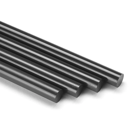 Power Adhesives Knottec Wood Knot Filler Glue Sticks 12mm Black Hot Glue Pack of 5 in use on a piece of wood