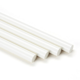 Power Adhesives Knottec wood knot filler glue sticks in white, 12mm diameter, pack of 5 - product image showing Knottec glue sticks