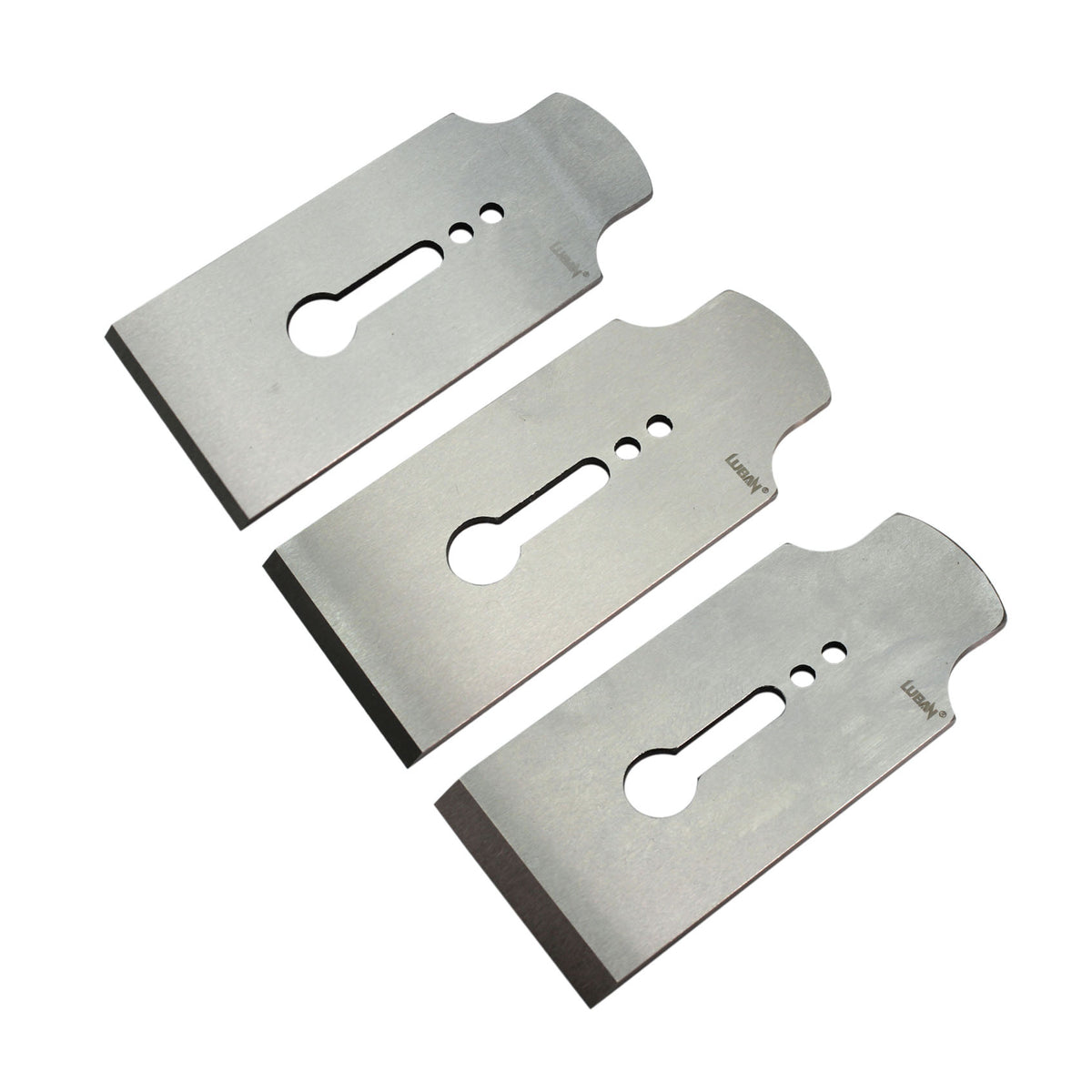 Luban Set of 3 replacement blades for No. 62 Low Angle Jack Plane from an Australian woodworking tools store